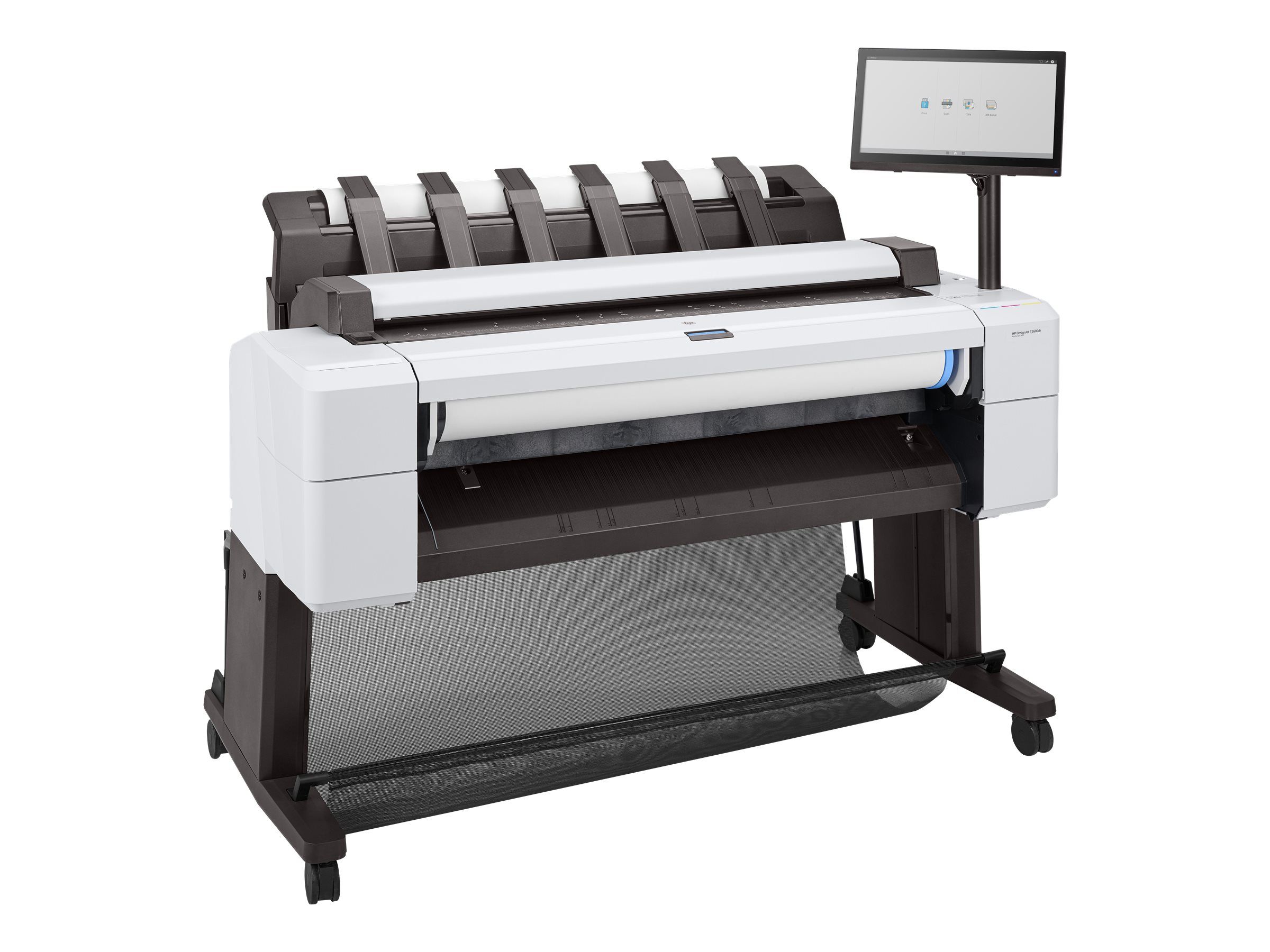 HP DesignJet T2600 PostScript - 914 mm (36") Multifunktionsdrucker - Farbe - Tintenstrahl - 914 x 8000 mm, 610 x 15000 mm (Original)