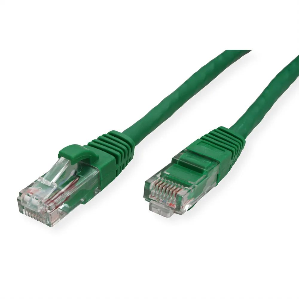 VALUE Patchkabel Cat.6 (Class E) UTP, LSOH, grün, 5 m