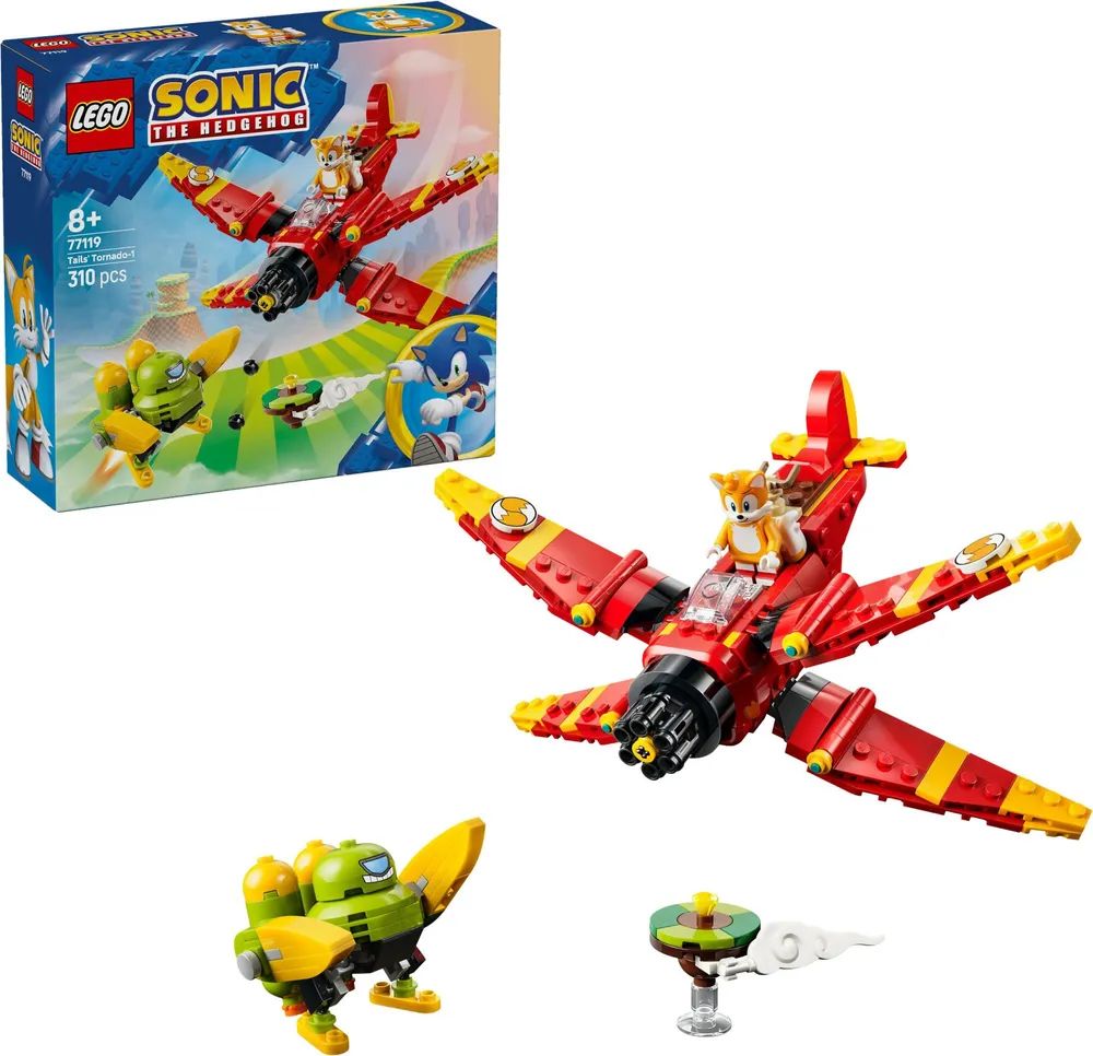 LEGO 77119 Sonic the Hedgehog Tails' Tornado-1