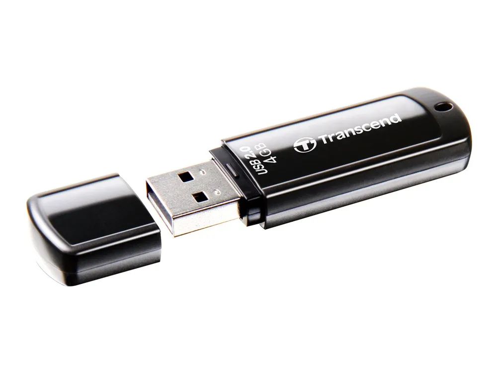 Transcend JetFlash 350 - USB-Flash-Laufwerk - 4 GB