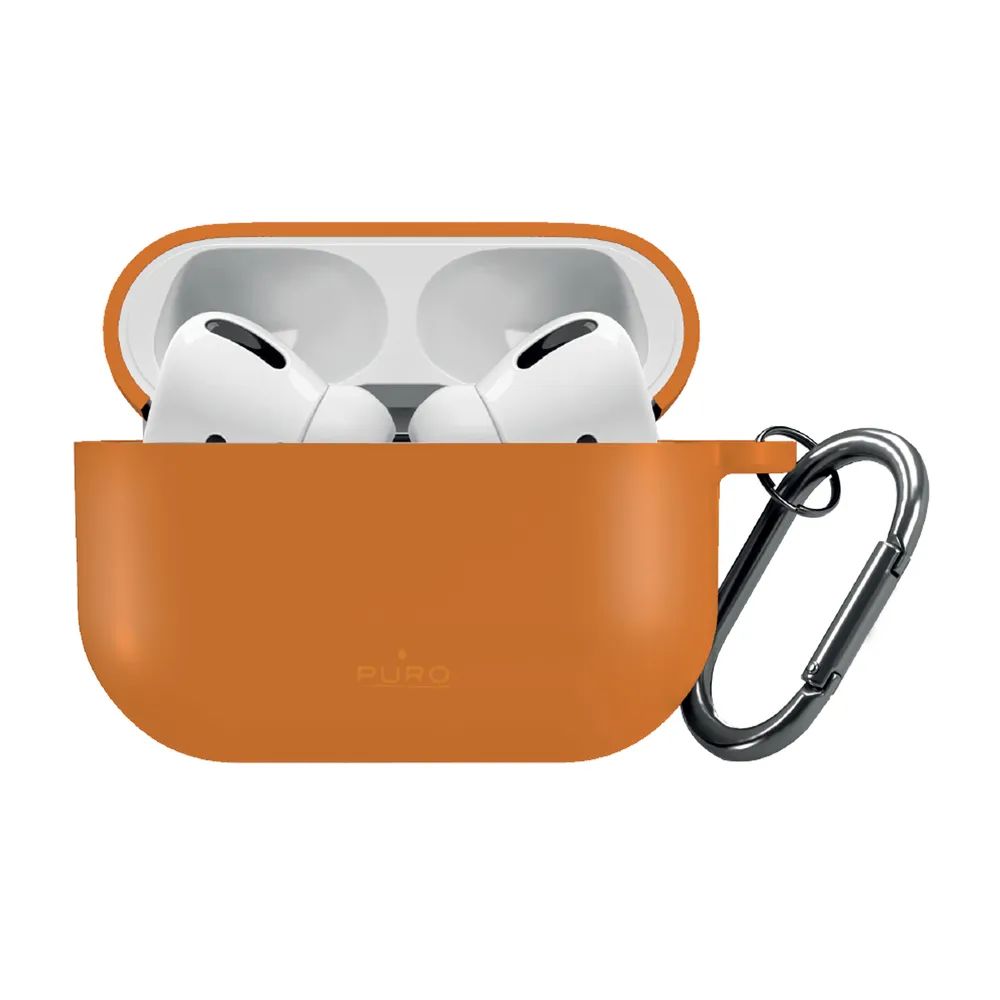 PURO ICON Silikon Hülle für AirPods Pro 3, orange