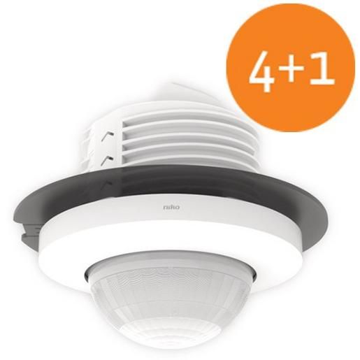 Niko BEWEGUNGSMELDER 360° 230V 13M / NIKO M42LR PAKET (4+1) SF 353-701111-P1