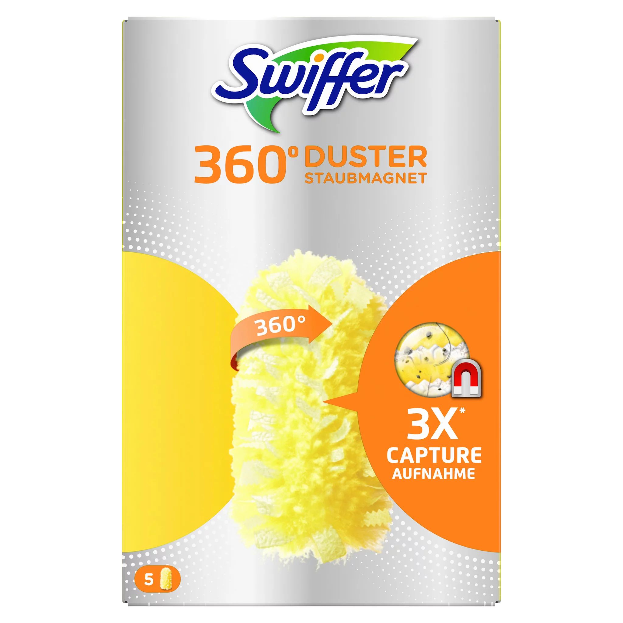 Swiffer Staubmagnet 360° Nachfüller (5 Tücher)