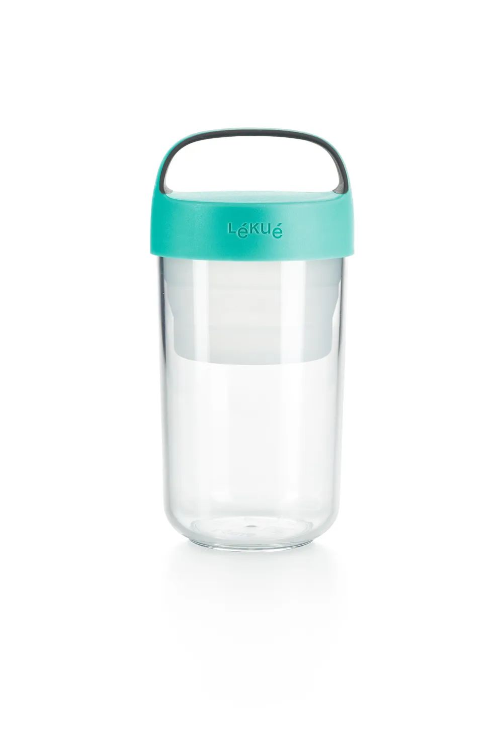 Lékué Becher To Go 600 ml - Turquoise