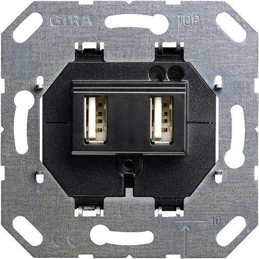 Gira USB SPANNUNGSVERS. 2F EINSATZ / GIRA 235900
