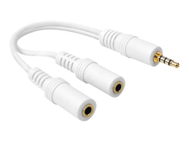 Delock Audiokabel - Stereo Mini-Klinkenstecker weiblich bis Stereo Mini-Klinkenstecker männlich