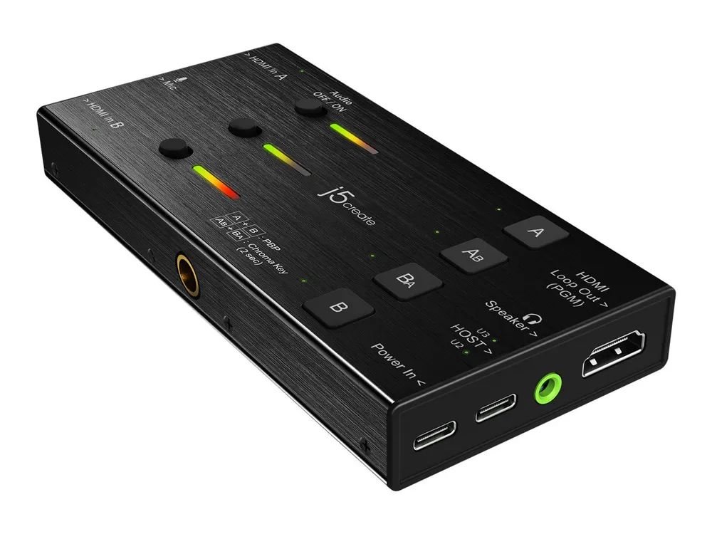 j5create JVA06-N - Videoaufnahmeadapter - USB-C