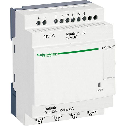 Schneider Electric ZELIO2 KOMPAKT 6E 4A 24VDC / SCHN.E SR2D101BD