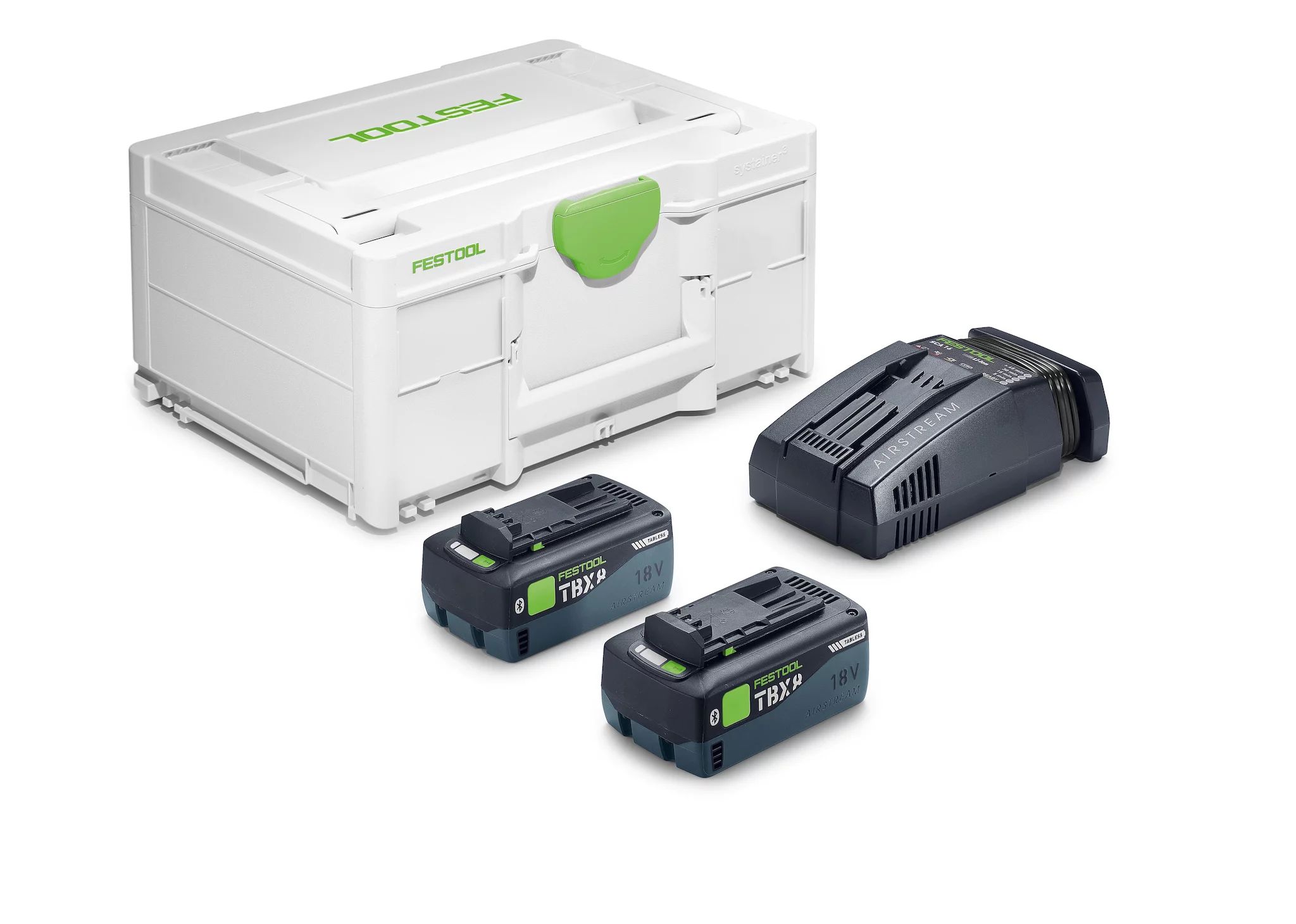 Festool SYS 18V 2xTBX8/SCA16