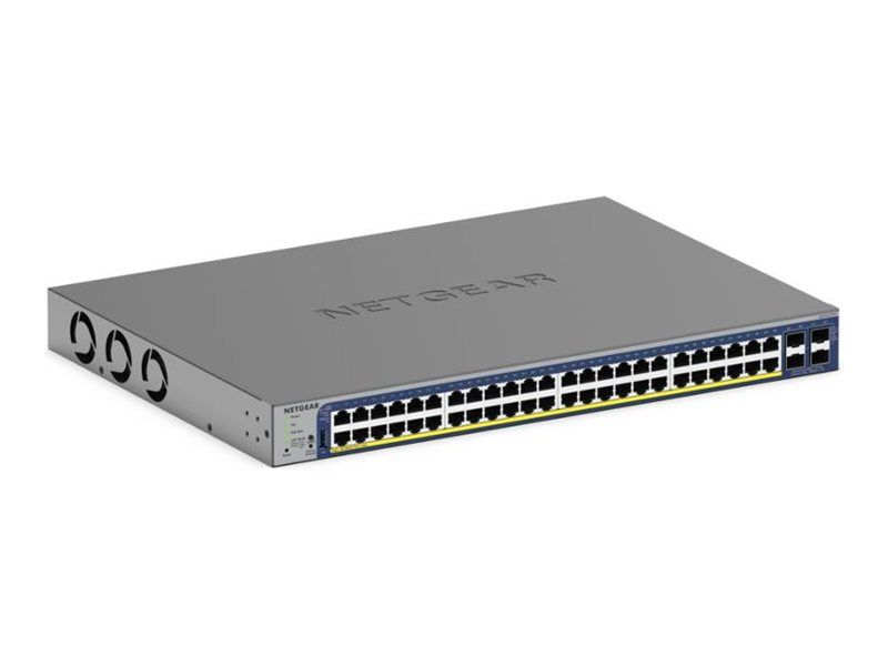 Netgear Smart GS752TXUP - V3 - Switch - L3 Lite - Smart - 48 x 10/100/1000 (PoE++)