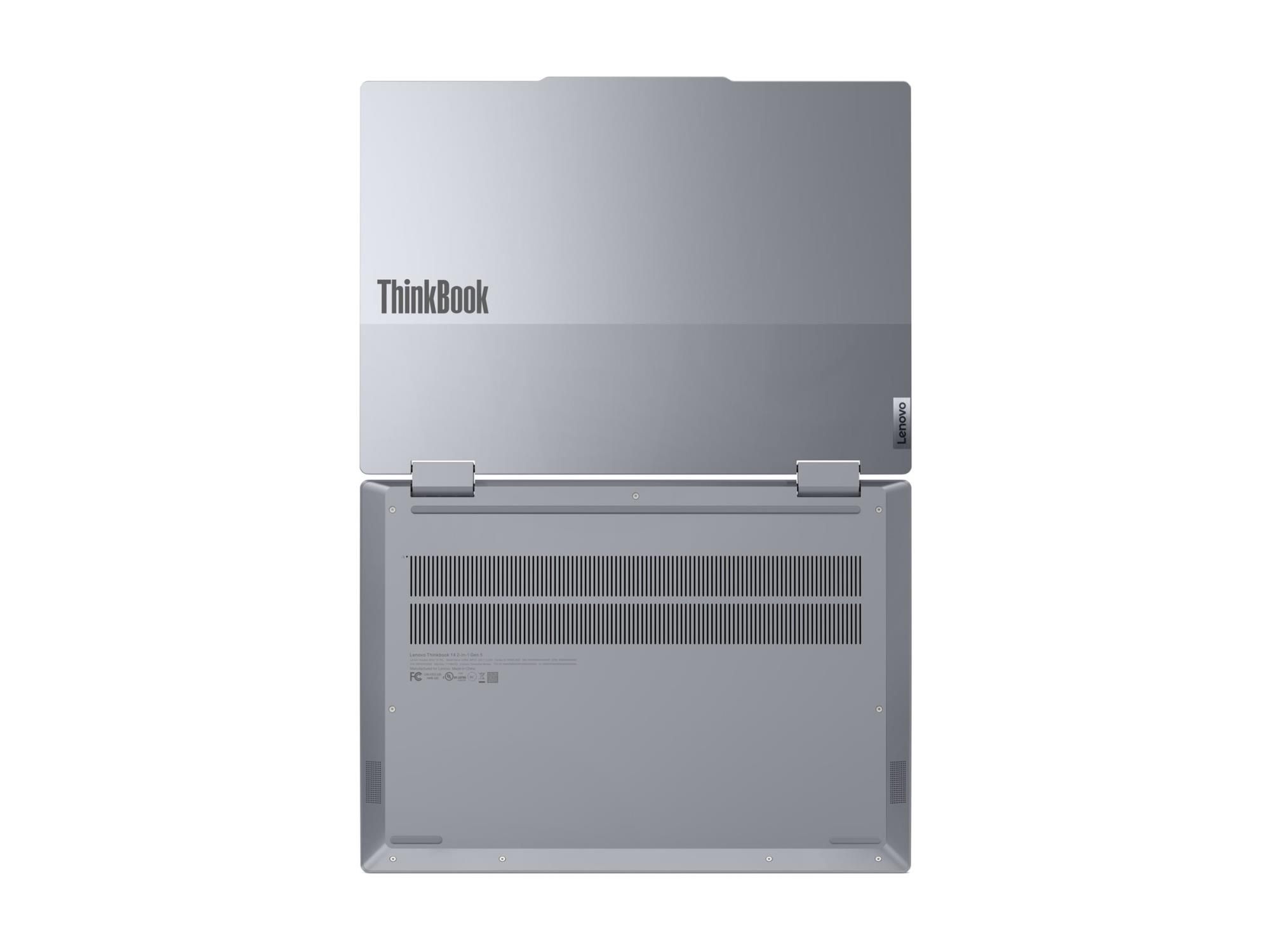 Lenovo ThinkBook 14 2-in-1 G5 IAU 21SQ - Flip-Design - Intel Core Ultra 5 225U / 1.5 GHz - Win 11 Pro - Intel Graphics - 16 GB RAM - 512 GB SSD NVMe - 35.6 cm (14")