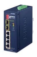 Planet Industrial 100TX+ 100TX SFP IFGS-624PTF - Switch - 0,1 Gbps