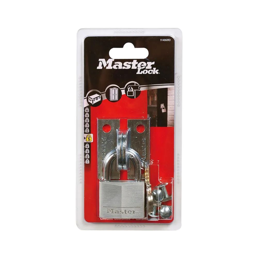 MASTER LOCK Vorhangschloss mit Winkelöse 40 mm SB