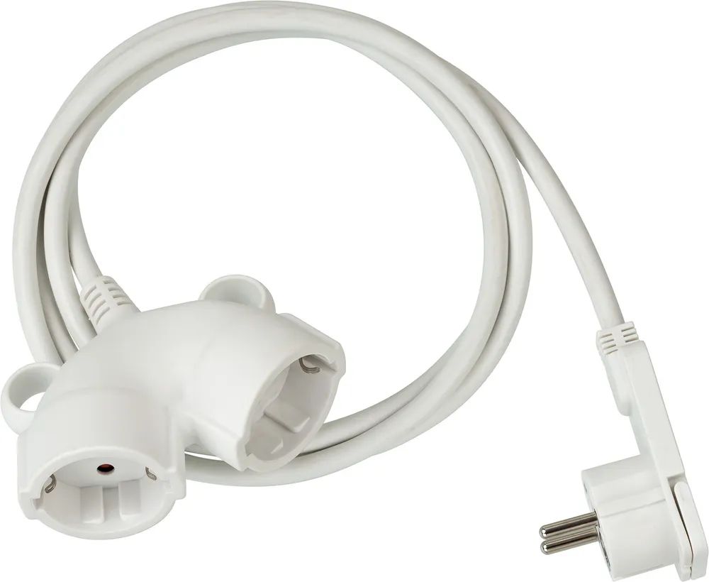 Brennenstuhl Verl.-Kabel 3m H05VV-F3G1.5 weiß