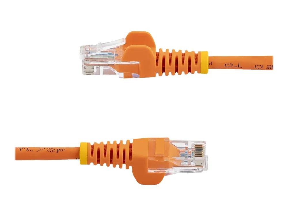 StarTech.com 3m Cat5e RJ45 UTP Netzwerkkabel Snagless - Cat 5e Patchkabel - Orange - Stecker / Stecker - Patch-Kabel - RJ-45 (M)