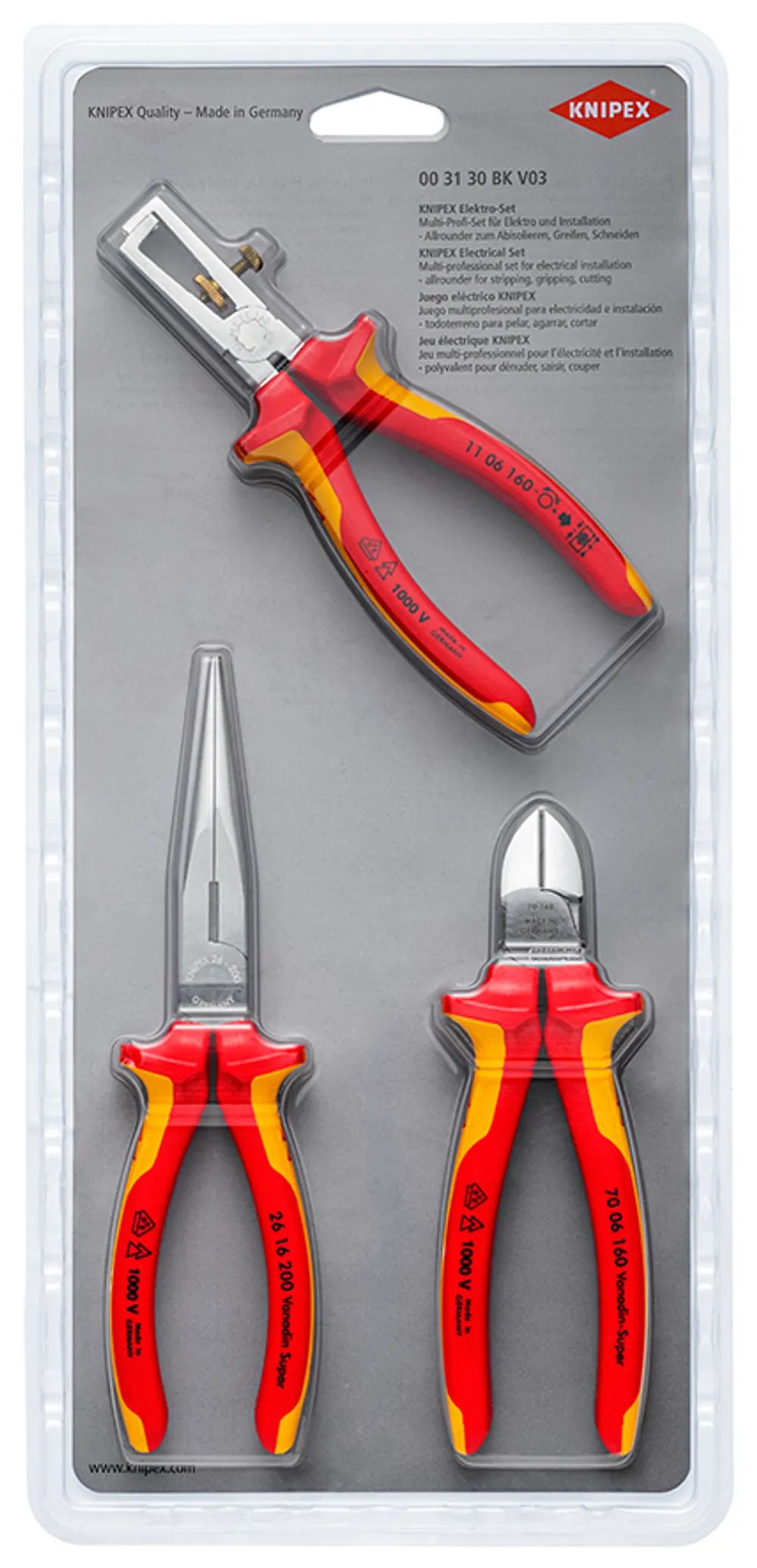 KNIPEX Elektro-Set