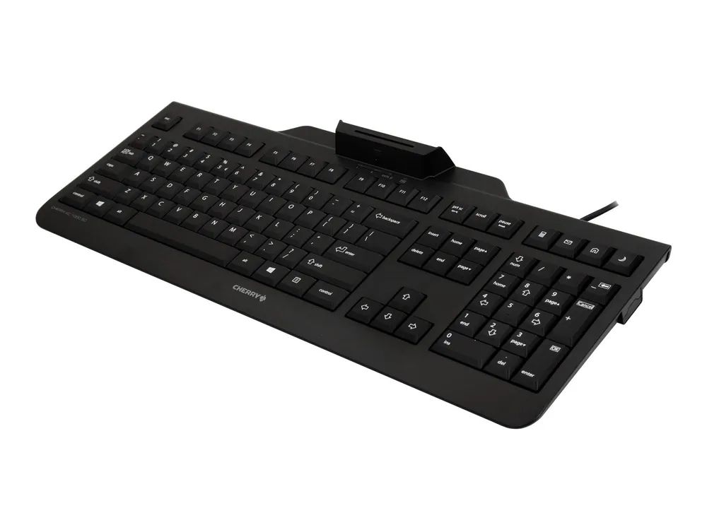Cherry KC 1000 SC - Tastatur - USB - USA - Tastenschalter: