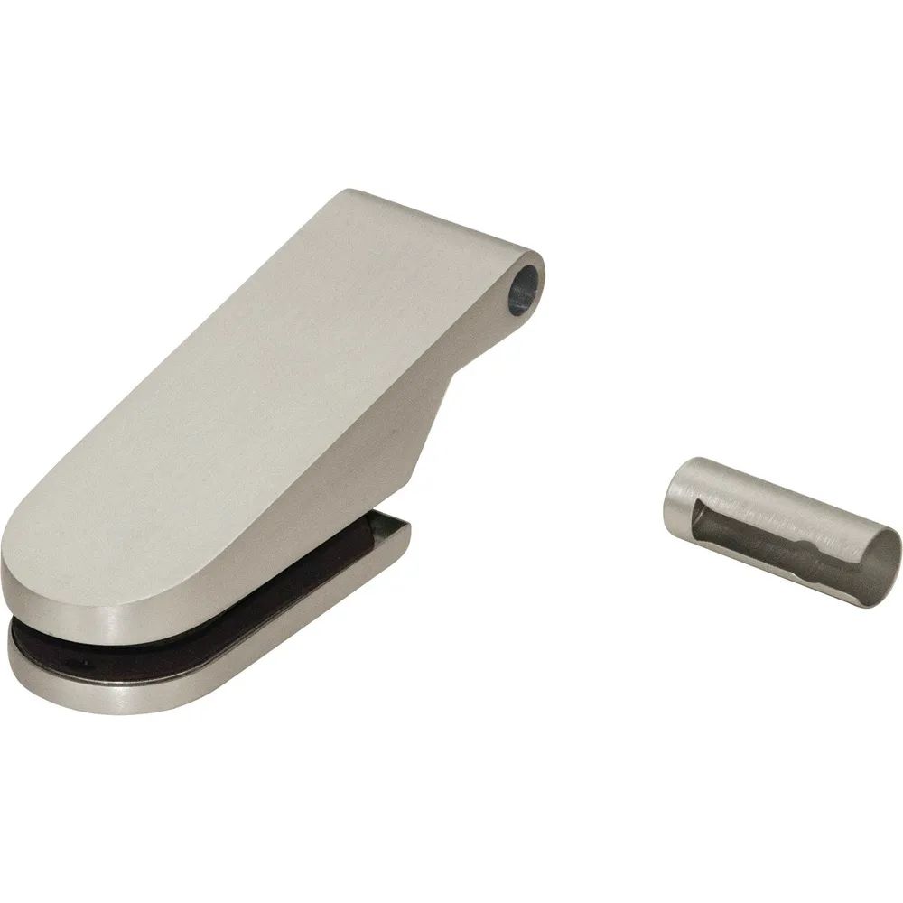 DORMA-Glas Türband Flügelteil Studio Rondo 10.230, Glas 8 mm, Edelstahl-Effekt
