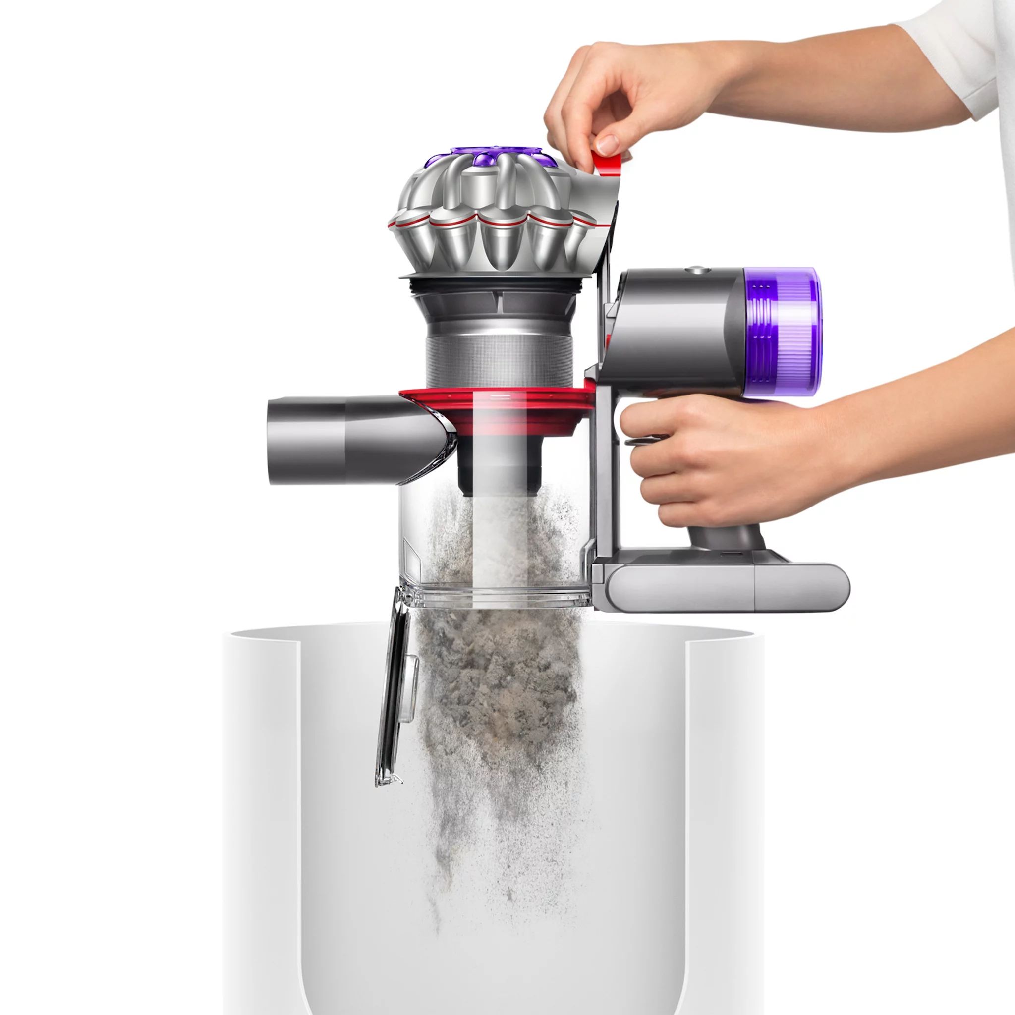 Dyson V8 Absolute, Silber/ Gelb