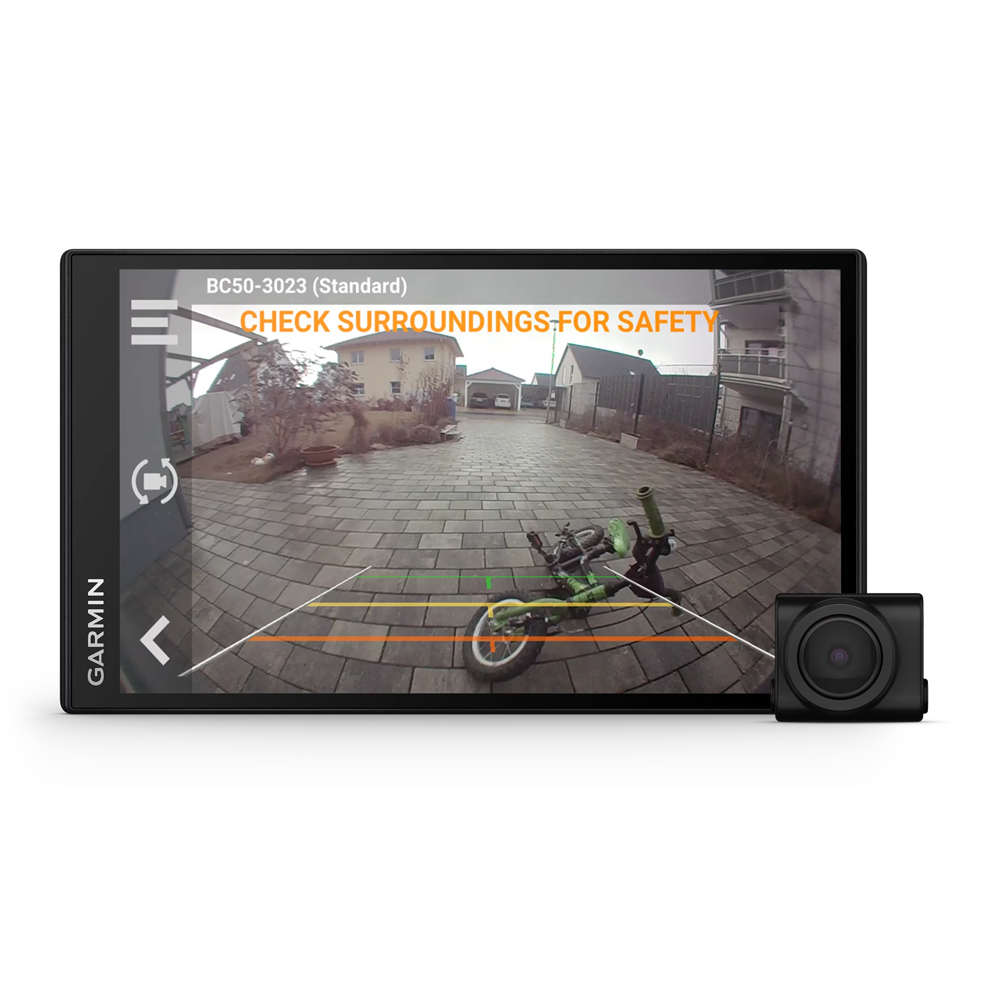 Garmin BC 50 mit Nummernschildhalterung Open-Box