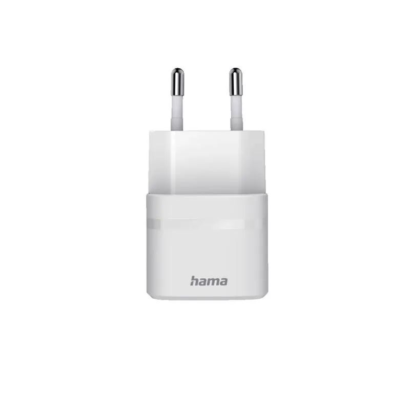 Hama Schnellladegerät, GaN, USB-C, PD, ZSP, 30 W, Weiß