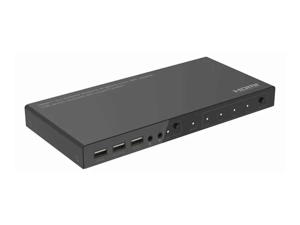 MicroConnect KVM / Video / Audio Switch - 4