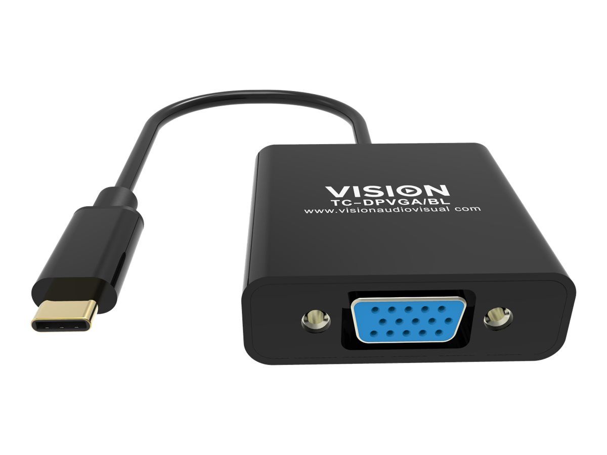 Vision Videoadapter - 24 pin USB-C männlich zu HD-15 (VGA)