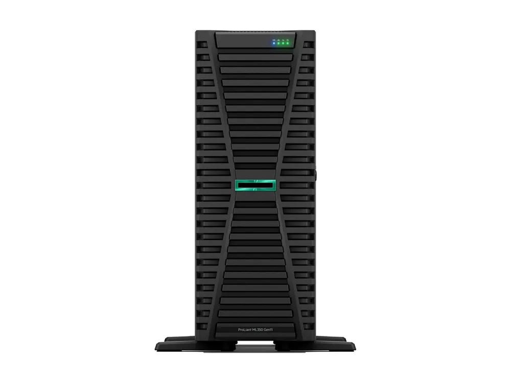 HPE ProLiant ML350 Gen11 - Server - Tower - 4U - zweiweg - 1 x Xeon Silver 4510 / 2.4 GHz - RAM 64 GB - SATA/SAS/NVMe - Hot-Swap 6.4 cm (2.5")