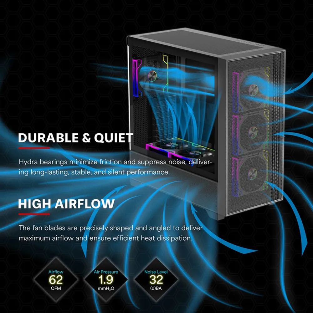 Xilence Lüfter 120*120 Performance A+ Reverse XPF360R.ARGB