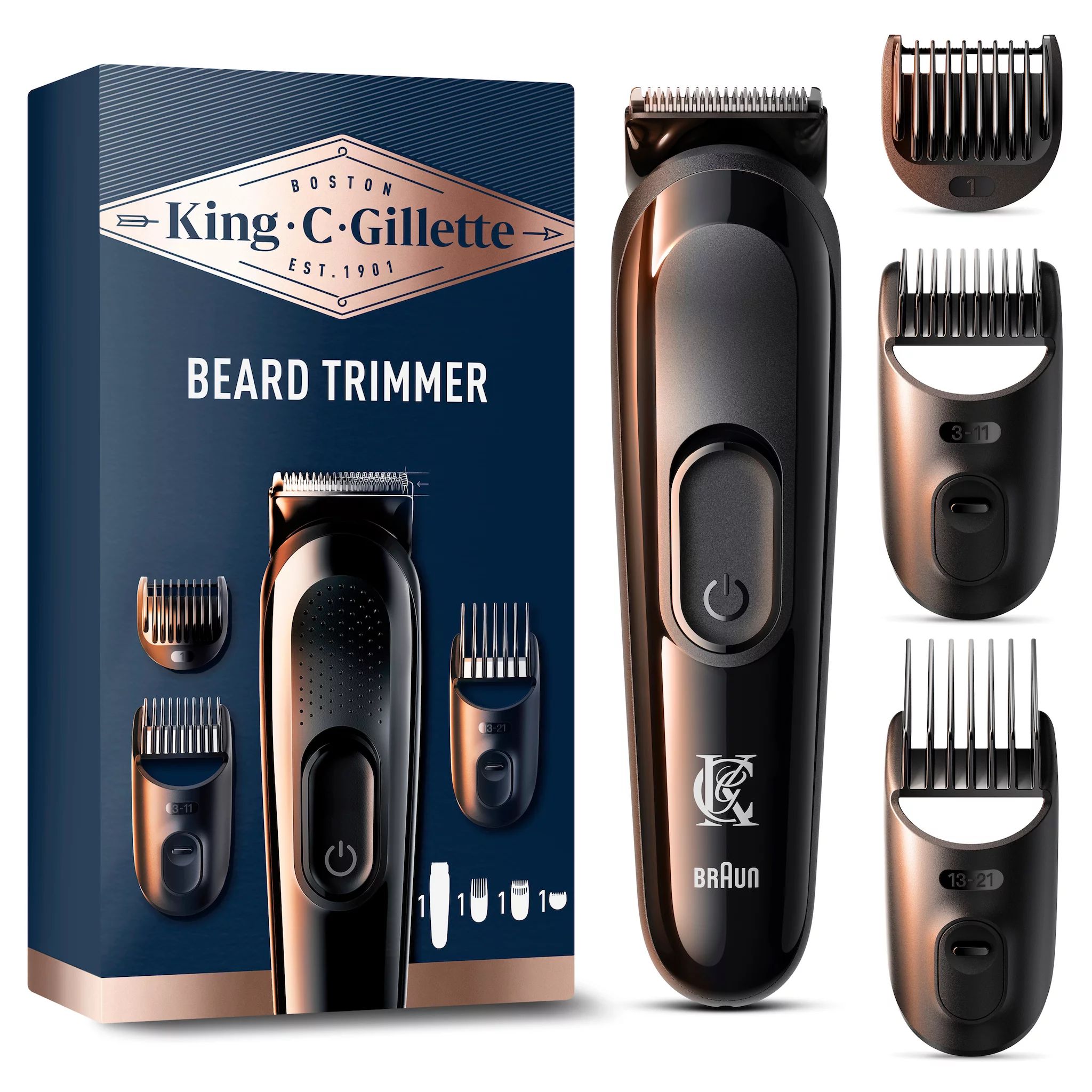 King C. Gillette Elektrischer Barttrimmer