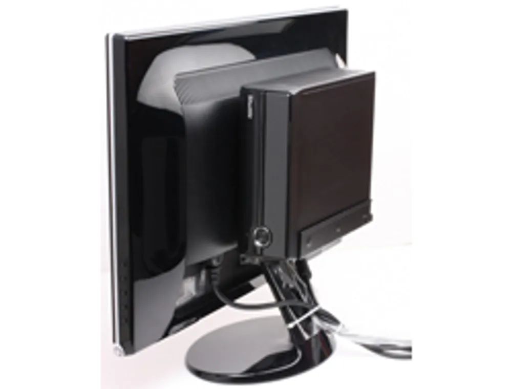 Shuttle PV02 VESA mount accessory - Montagehalterung Desktop zu Wand/Monitor