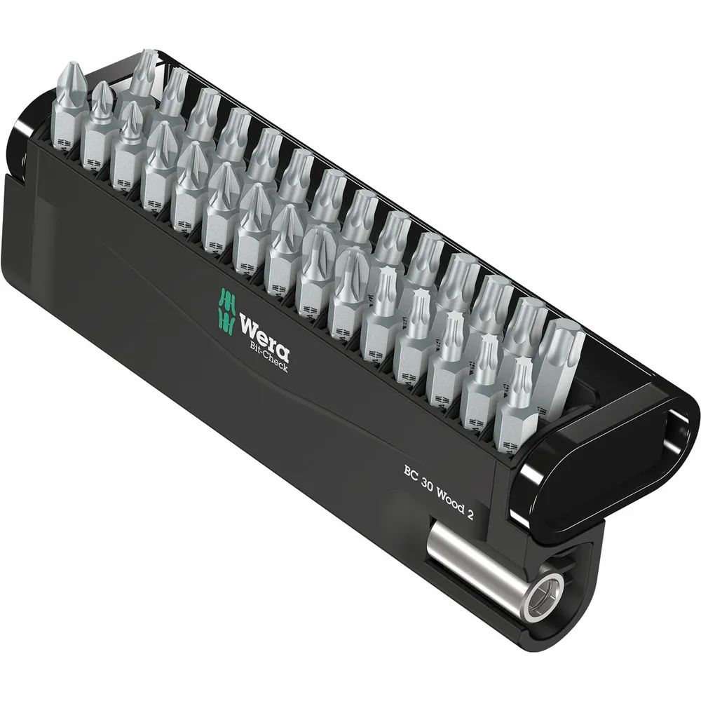 WERA Bit-Check 30 Wood 2 30-teilig