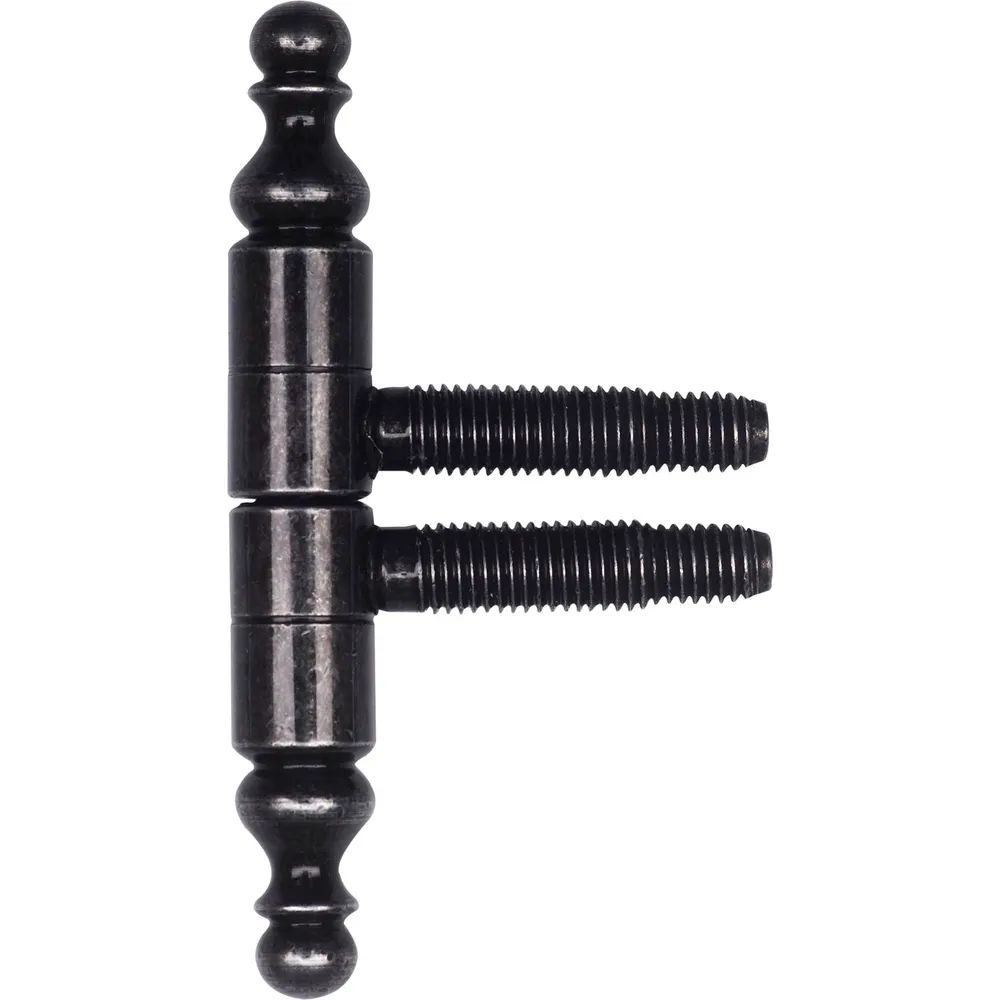 SFS Einbohrband mit Zierkopf, 13 mm, Schwarz-Antik