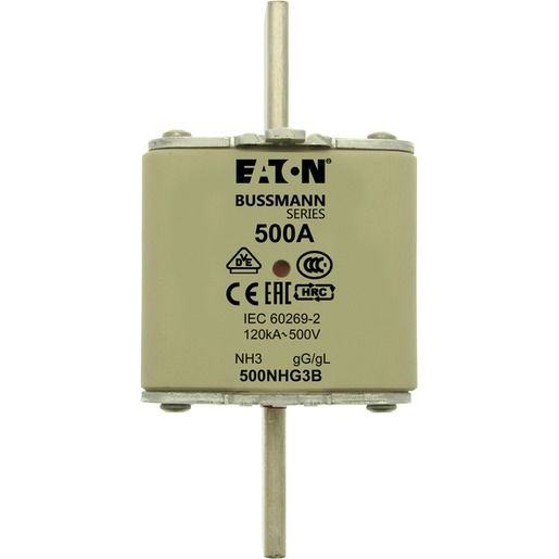 Eaton NH-SICH.EINSATZ 500A 500V GR3 / EATON NH3/ 500A 500V 500NHG3B