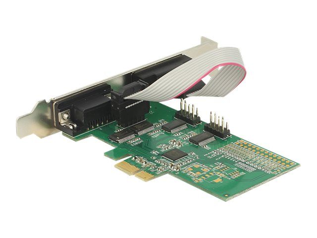 Delock PCI Express Card > 4 x Serial RS-232 - Serieller Adapter