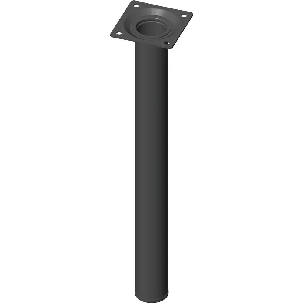 alfer® Austria GmbH  ELEMENT SYSTEM Möbelfuß Rundrohr ø 30 mm, Länge 300 mm, Stahl schwarz