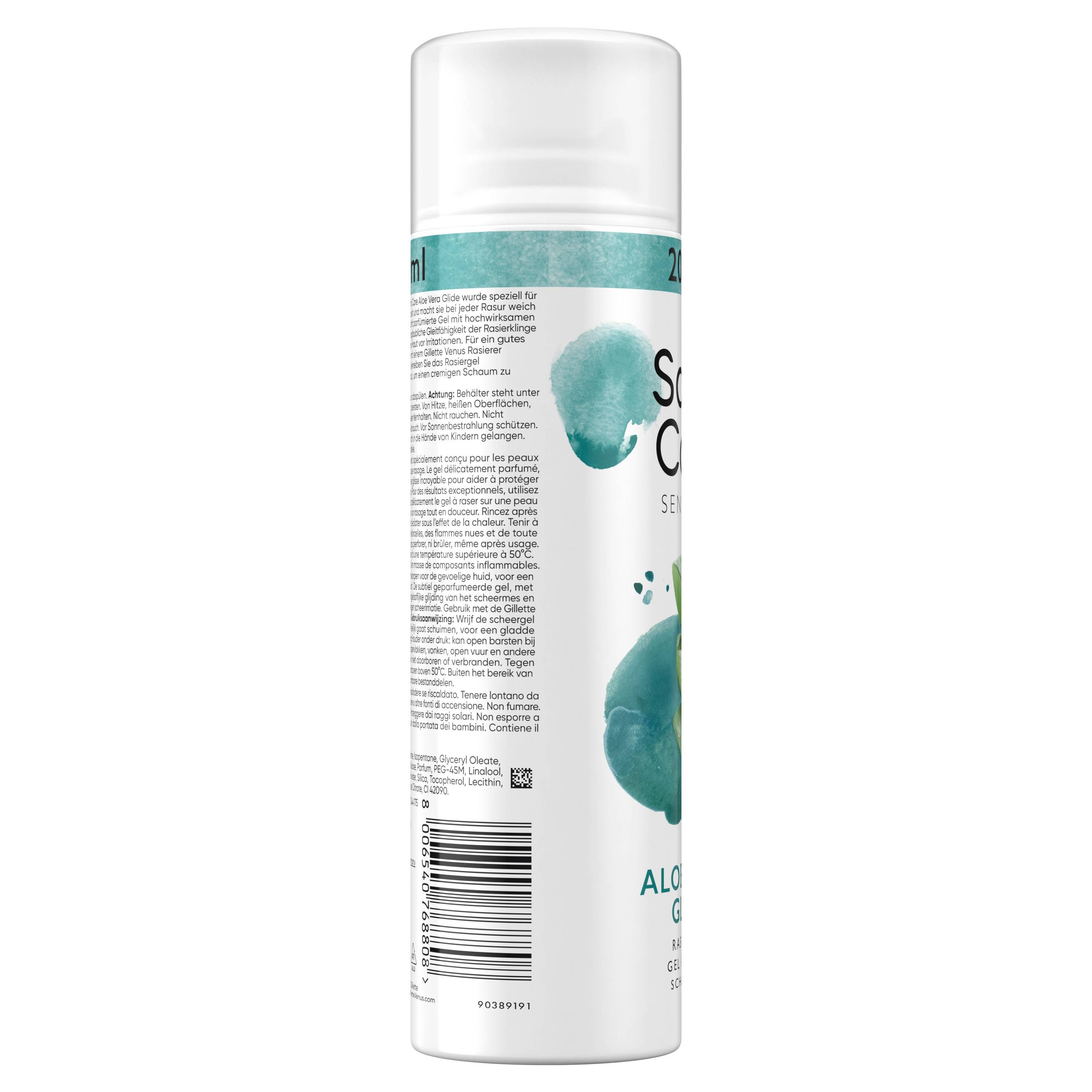 Gillette Venus Satin Care Gel Aloe Vera 