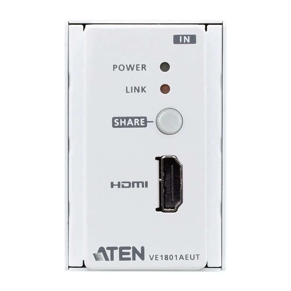 ATEN Transmitter VE1801AEUT HDMI 4k HDBaseT - RS-232 - Video-Eingang