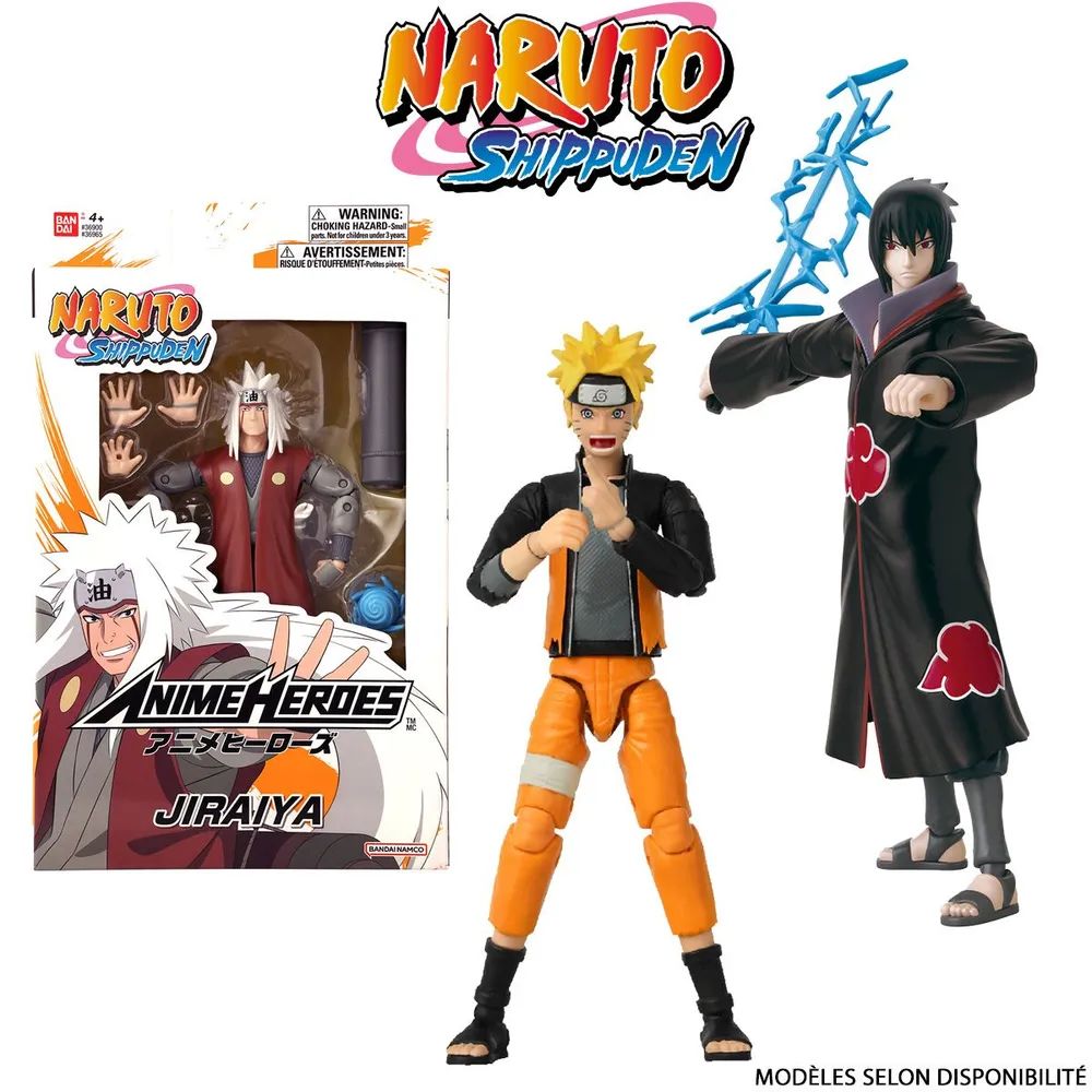Bandai S.A.S. ANI Figur Anime Heroes - Naruto