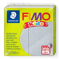 STAEDTLER FIMO 8030 - Knetmasse - Silber - Kinder - 1 Stück(e) - Glitter silver - 1 Farben