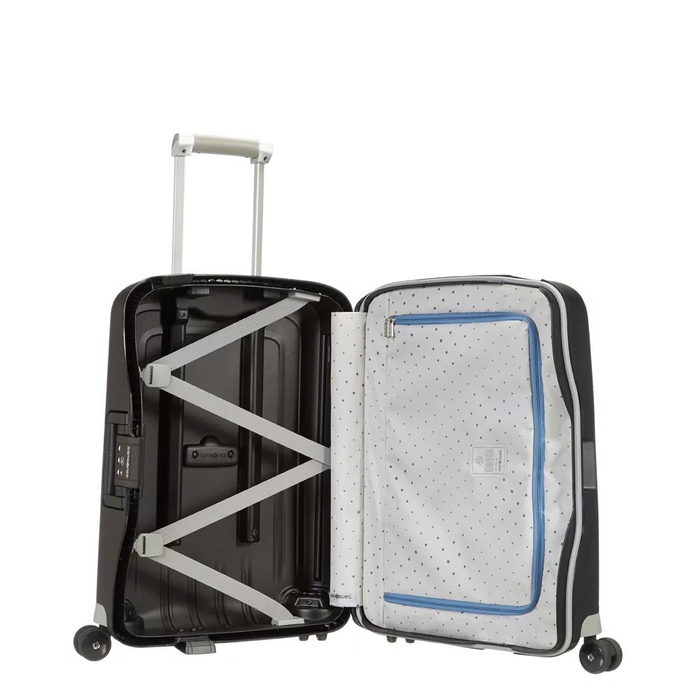 Samsonite S'Cure SPINNER 55/20 BLACK 55cm
