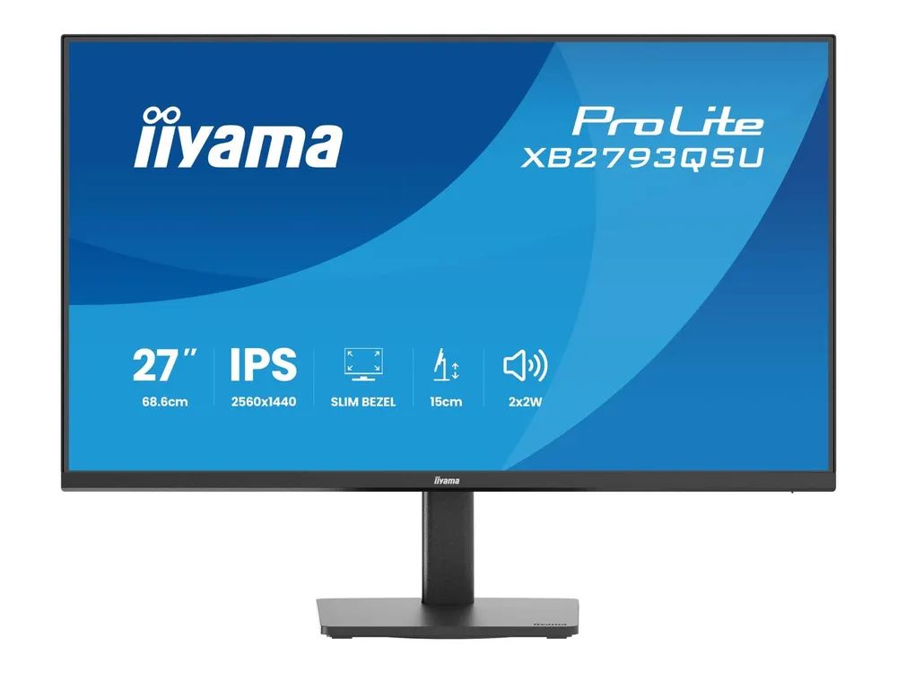 Iiyama XB2793QSU-B1/27'' QHD IPS 120Hz - 68,6 cm - 27"