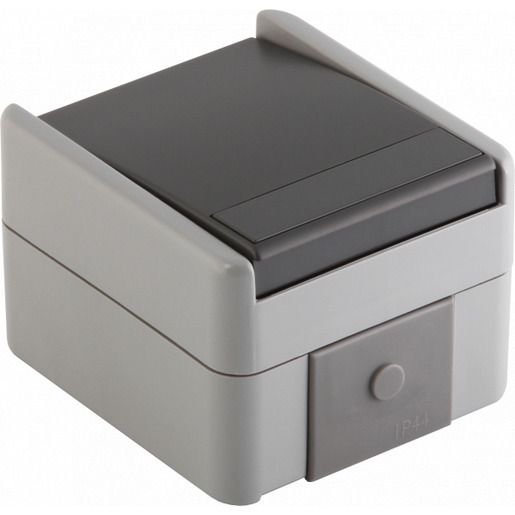 TEM SCHALTER KREUZ STE 10A GY / TEMCAT SF70GY-U IP44 SF70GY-U