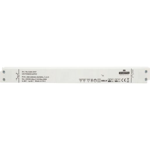 SmartLed LED Treiber IP20 24VDC 60W / SMARTL Super Slim L502406-Slim