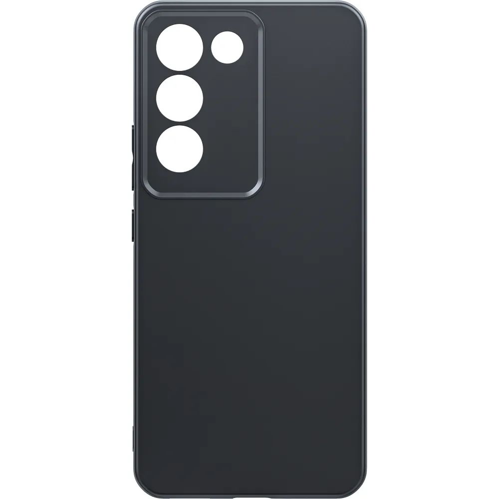 VIVO TPU Handyhülle für Vivo V40 SE 5G, schwarz