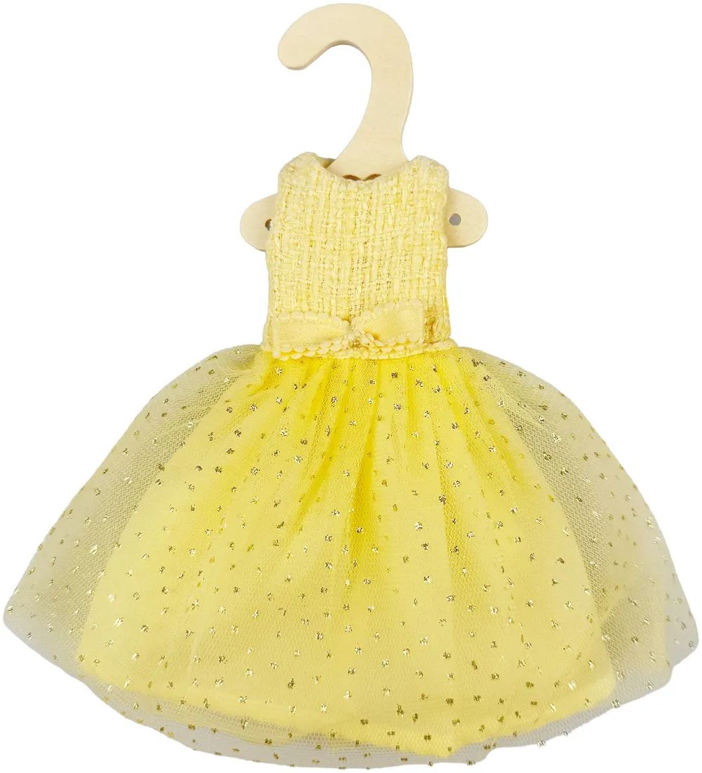 Heless GmbH Bouclé Kleid Sunshine, gelb, Gr 29