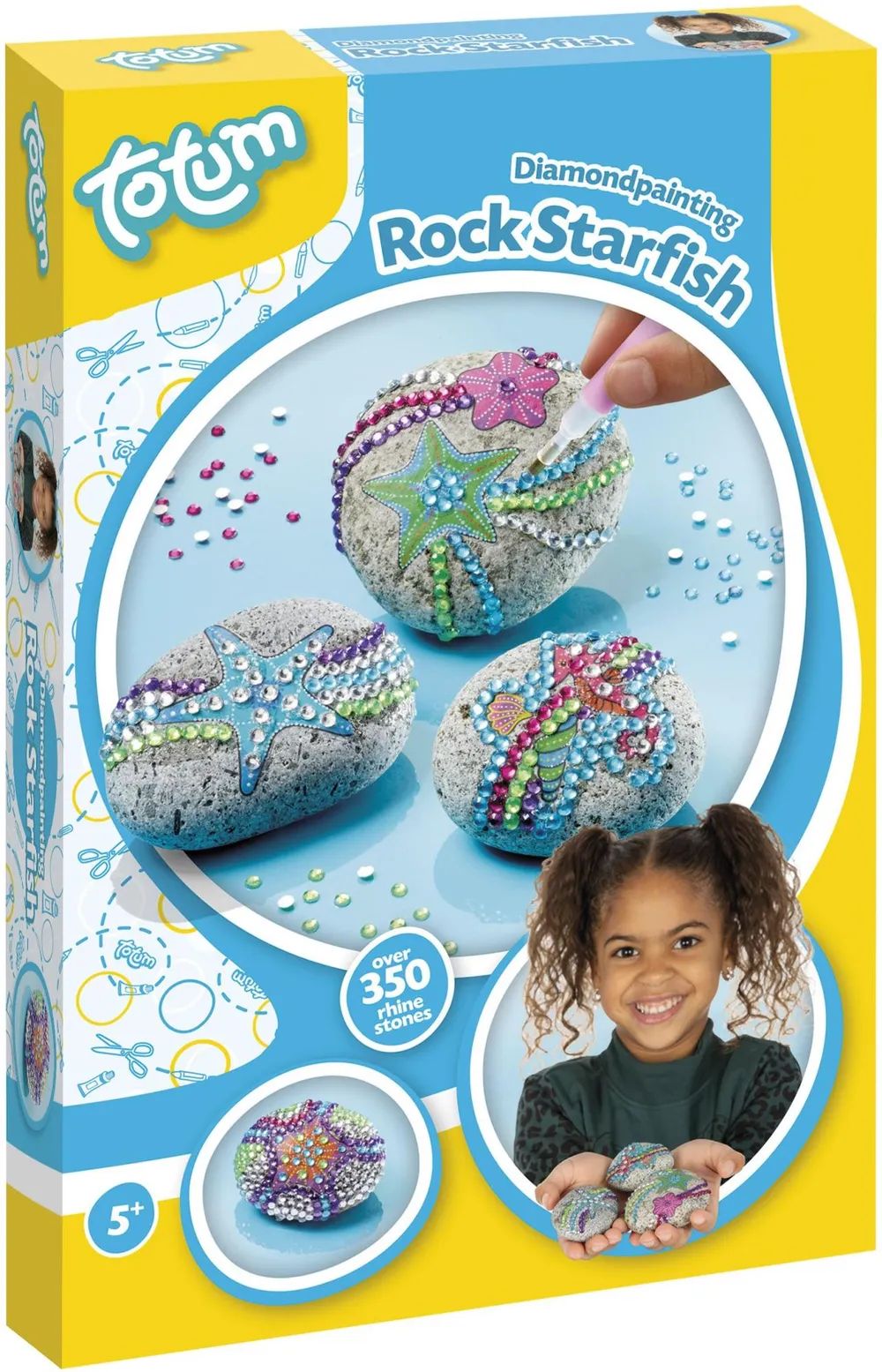 Totum GmbH Creativity Steine-Diamant malen