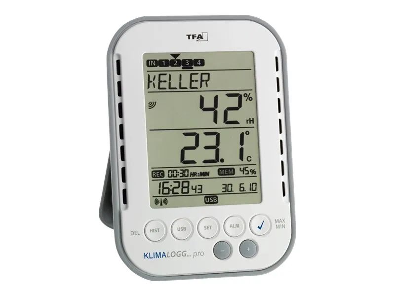 TFA KlimaLogg Pro - Thermo-Hygrometer - digital
