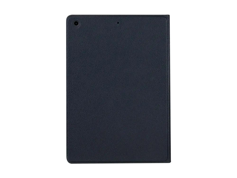 dbramante1928 Milan - Flip-Hülle für Tablet - Vollnarbenleder - Pazifikblau - für Apple 10.2-inch iPad (9. Generation)
