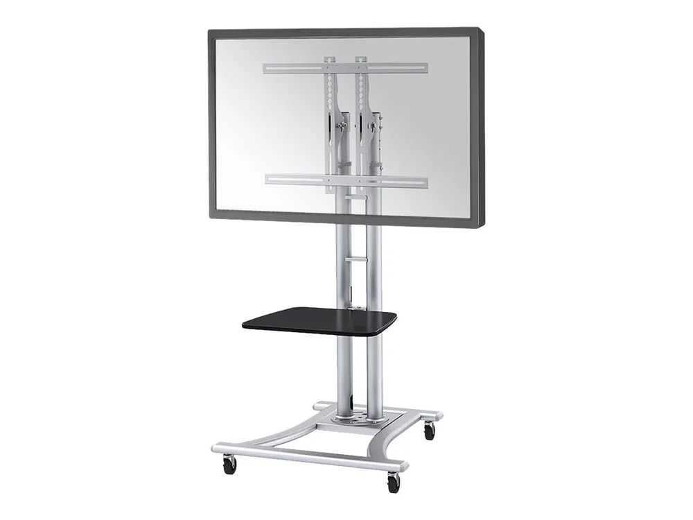 Neomounts PLASMA-M1800E - Wagen - für Flachbildschirm / AV-Ausrüstung - Silber - Bildschirmgröße: 68.6-152.4 cm (27"-70")